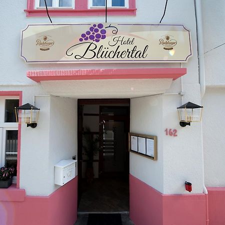 Hotel Bluechertal Bacharach Bagian luar foto