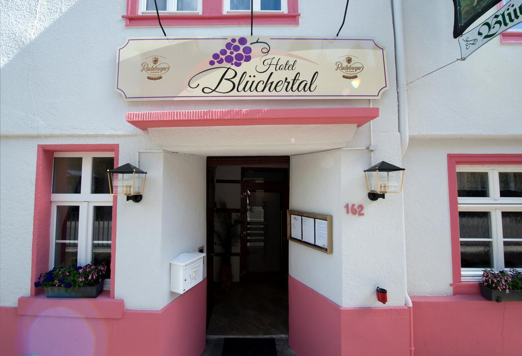 Hotel Bluechertal Bacharach Bagian luar foto