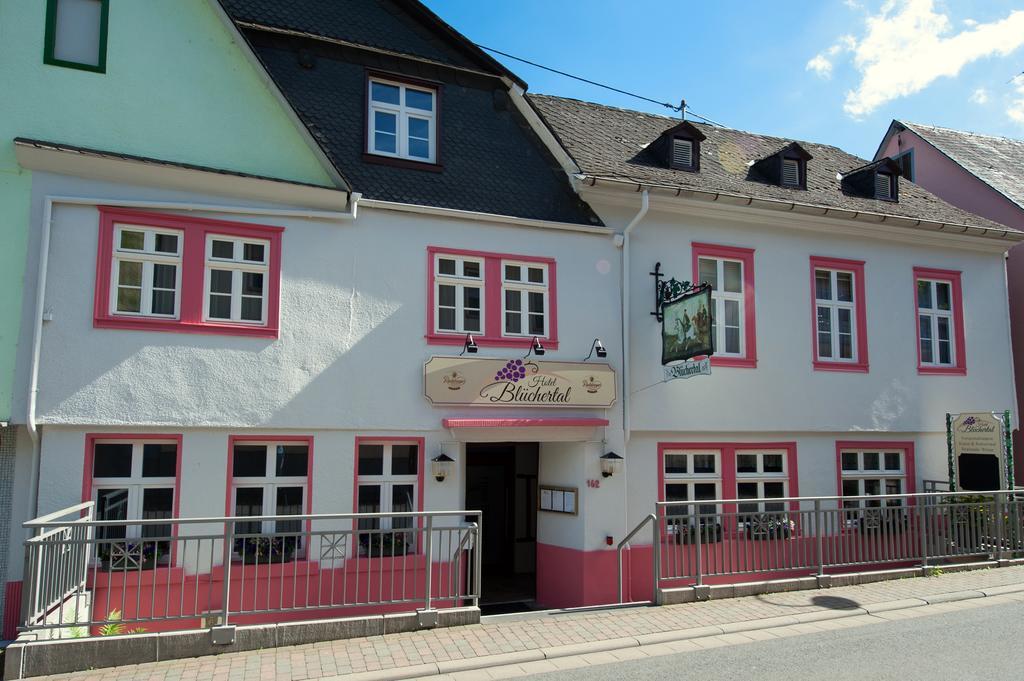 Hotel Bluechertal Bacharach Bagian luar foto
